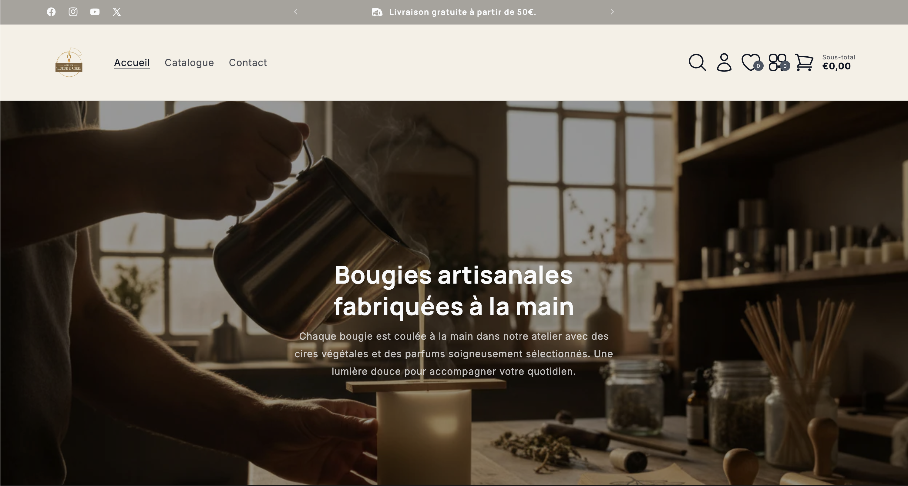 Atelier Lueur et Cire